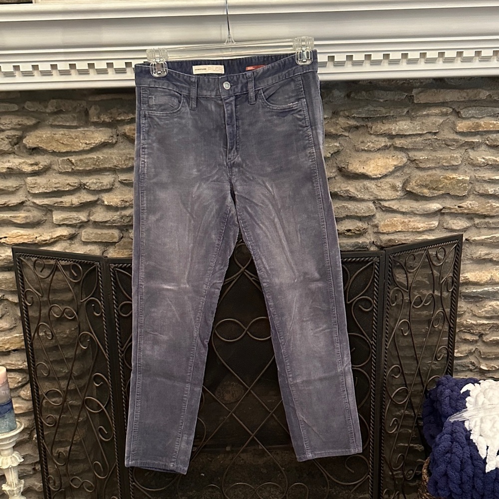 Pilcro Gray Straight Leg Pants